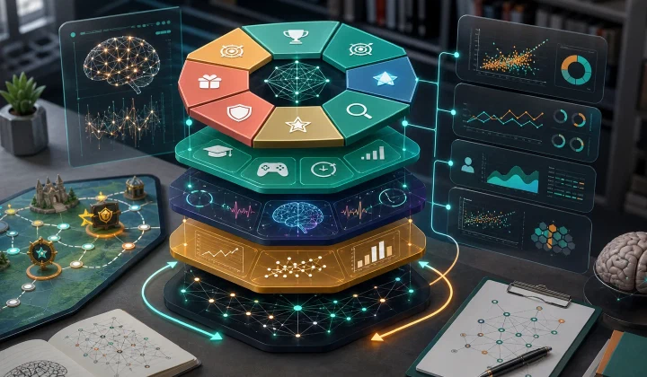 Project illustration: Predictive framework for student engagement and performance in gamified learning environments