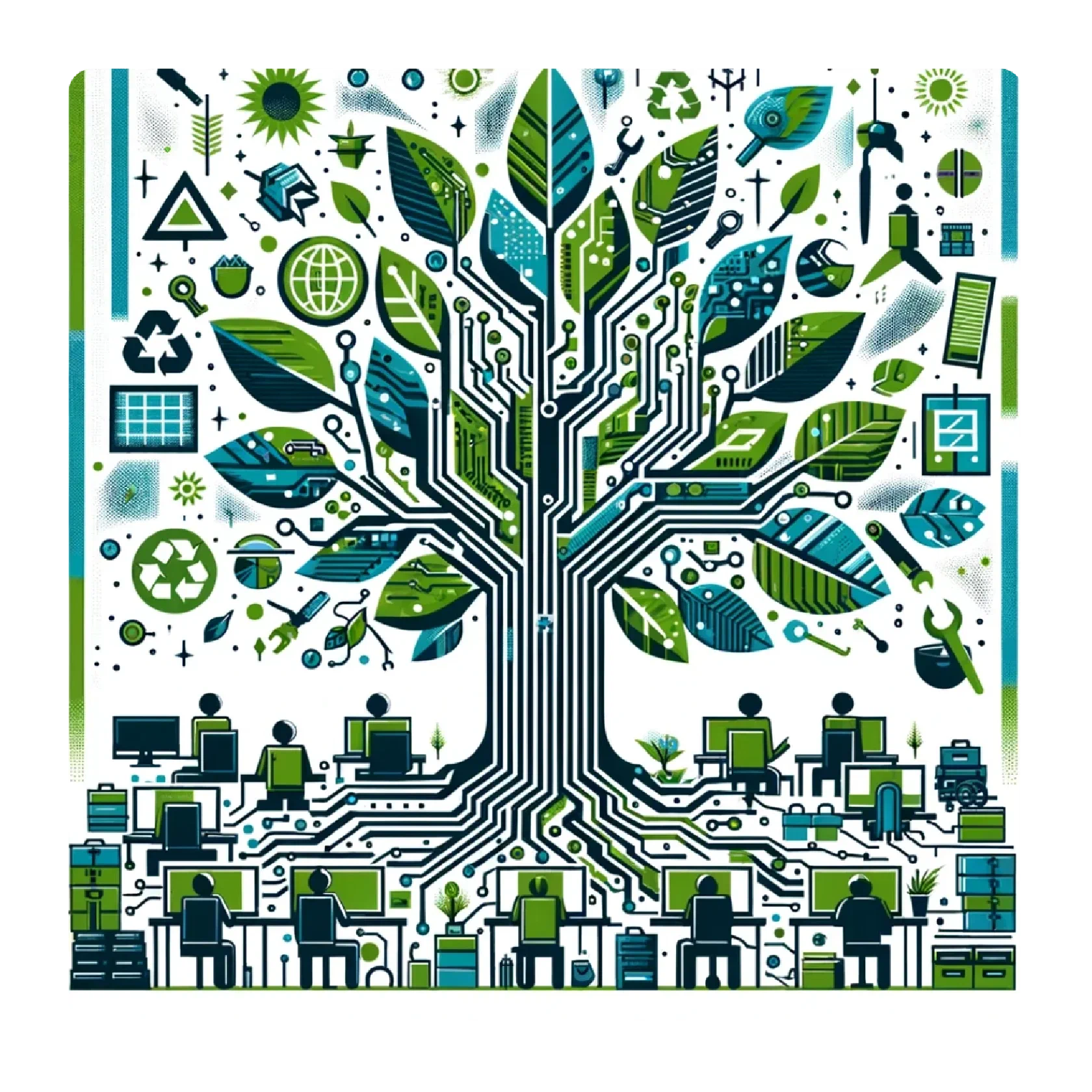 Project illustration: Green Software Development Project
